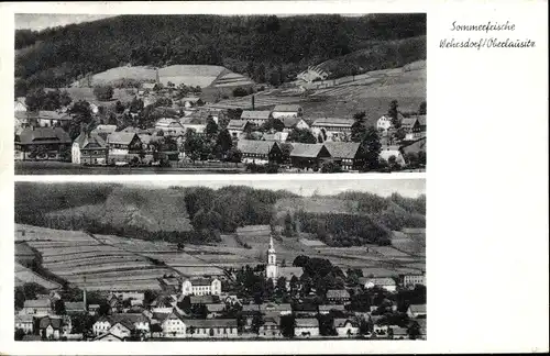 Ak Wehrsdorf Sohland an der Spree in Sachsen,Teilansichten auf den Ort