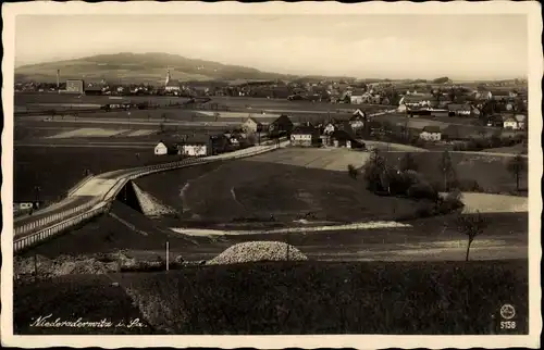 Foto Ak Niederoderwitz Oderwitz in Sachsen, Panoramaansicht