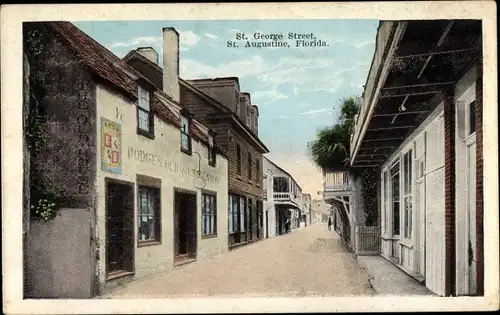 Ak Saint Augustine Florida USA, St. George Street