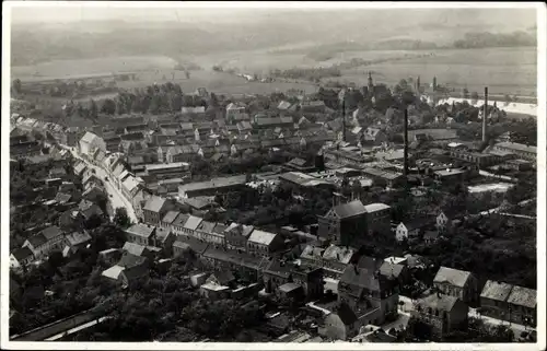 Ak Nerchau Grimma in Sachsen, Fliegeraufnahme