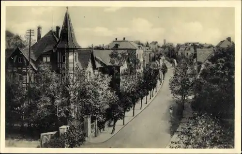 Ak Bad Lausick in Sachsen, Badstraße