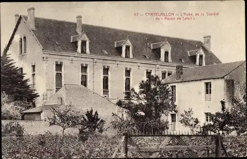 Ak Châtelaillon Charente Maritime, L'Aube, de la Societe du Rayon de Soleil