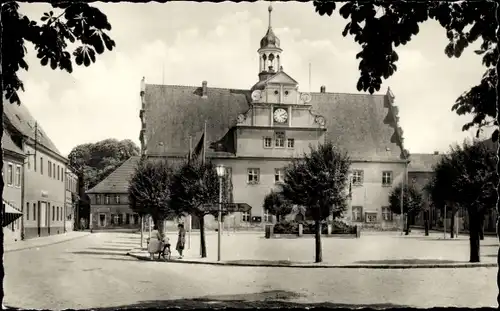 Ak Belgern Schildau in Sachsen, Stalinplatz