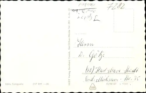 Ak Bad Düben Mulde, Heilbad, FDGB Moorbadhaus 2, Speiseraum