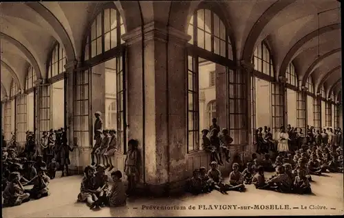 Ak Flavigny sur Moselle Meurthe et Moselle, Preventorium, Le Cloitre