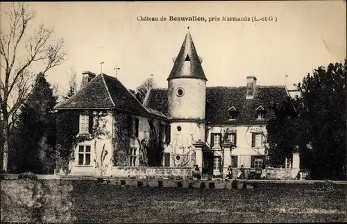 Ak Beauvallon Lot et Garonne