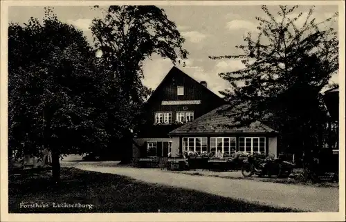 Ak Ohorn in Sachsen, Forsthaus Luchsenburg