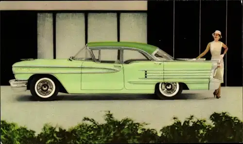 Ak Oldsmobile Dynamic 88 4 door Sedan, Kennedy Motor Sales, Havana Illinois, Reklame