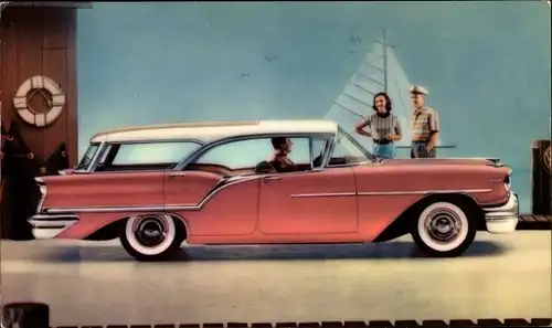 Ak Oldsmobile Super 88 Fiesta, Kennedy Motor Sales, Havana Illinois, Reklame