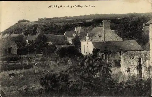 Ak Mûrs Erigné Maine et Loire, Village du Ruau