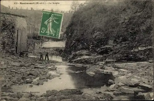 Ak Montrevault Maine et Loire, La Scierie