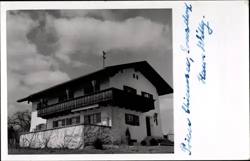 Foto Ak Prien am Chiemsee Oberbayern, Haus Willy