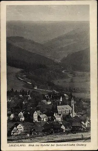 Ak Olsberg im Sauerland, Panorama