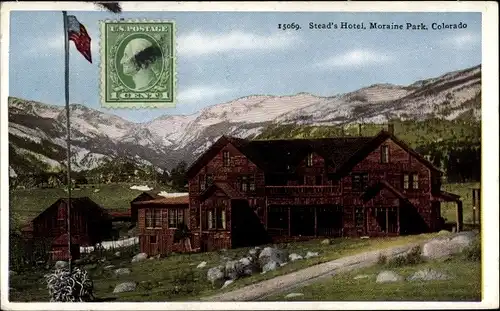 Ak Colorado USA, Moraine Park, Stead's Hotel