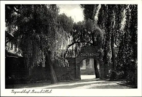 Ak Barsbüttel in Schleswig Holstein, Jugendhof, Eingang