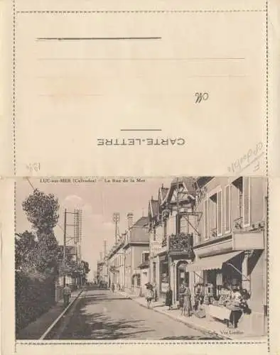 Klapp Ak Luc sur Mer Calvados, La Rue de la Mer