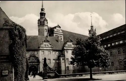 Ak Torgau an der Elbe, Schloss Hartenfels