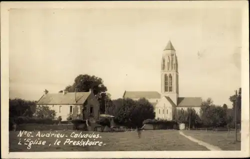 Ak Audrieu Calvados, L'Eglise