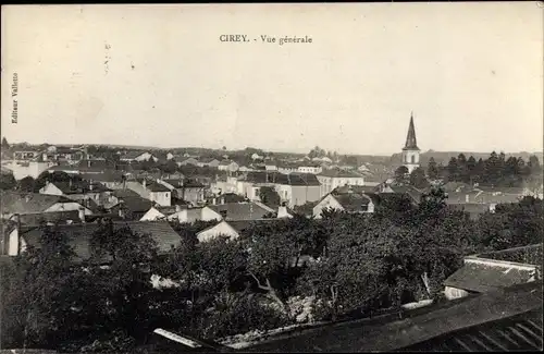 Ak Cirey Meurthe et Moselle, Vue generale