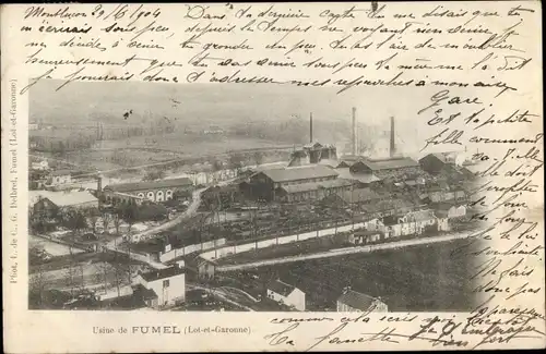 Ak Fumel Lot et Garonne, Usine
