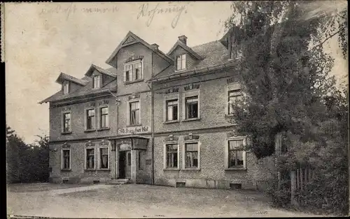 Ak Löbau in Sachsen, Gasthaus Sächsischer Hof