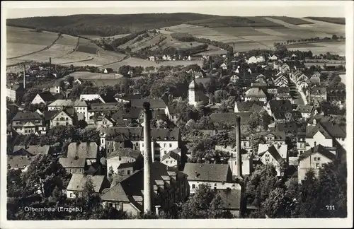 Ak Olbernhau im Erzgebirge, Gesamtansicht