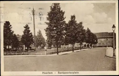 Ak Haarlem Nordholland, Santpoorterplein