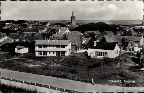 Ak Domburg Veere Zeeland Niederlande, Panorama