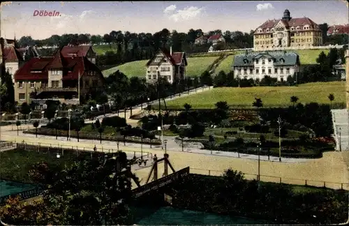 Ak Döbeln in Sachsen, Panorama