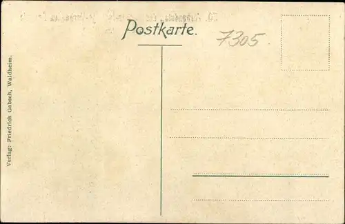 Ak Waldheim in Mittelsachsen, Panorama vom Ort, Verbandstag Bäcker Innung Saxonia 1912