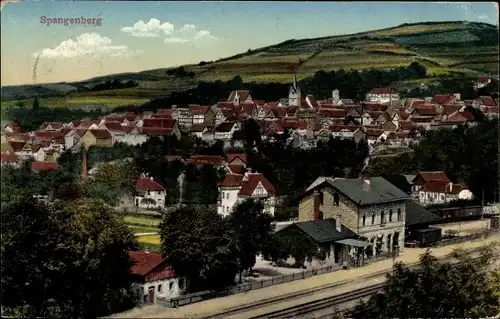 Ak Spangenberg in Hessen, Panorama