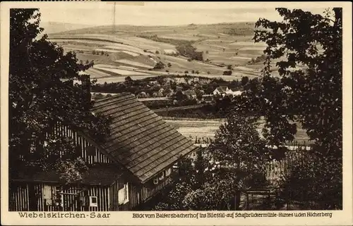 Ak Wiebelskirchen Neunkirchen im Saarland, Biestal, Schafbrückermühle, Humes, Höcherberg