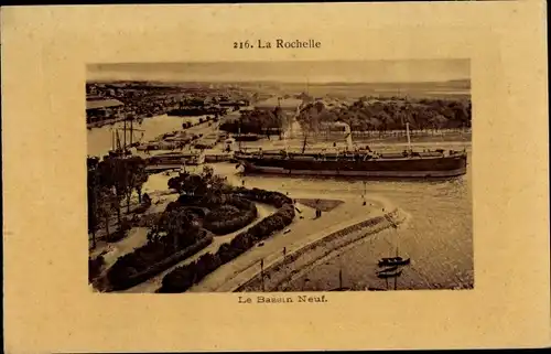 Ak La Rochelle Charente Maritime, Le Bassin Neuf