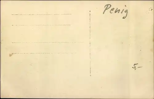 Foto Ak Penig in Sachsen, Turner beim Bocksprung