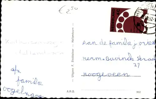 Ak Hellendoorn Overijssel, Schuilenburg, Waterzicht
