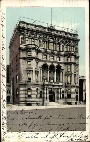 Ak Indianapolis Indiana USA, Columbia Club