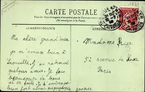 Ak Hennequeville Calvados, Le Chalet d'Armenonville