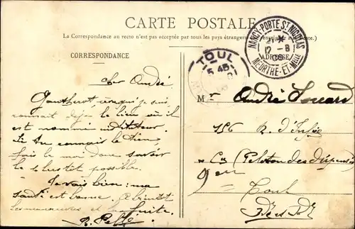 Ak Nancy Meurthe et Moselle, Statue Jeanne d'Arc