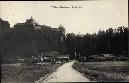 Ak Chatillon Meurthe et Moselle, Le Chateau