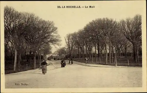 Ak La Rochelle Charente Maritime, Le Mail