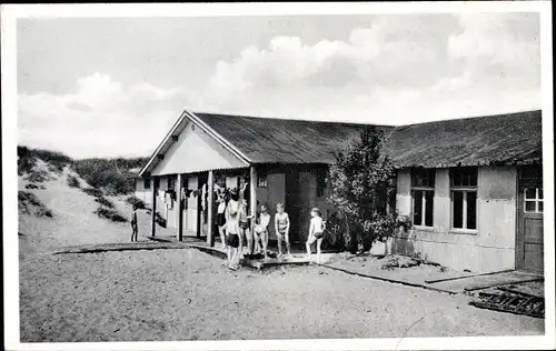 Ak Nordseebad Wangerooge in Ostfriesland, Inselheim von Jürgen Blenk, Kinder, Strand