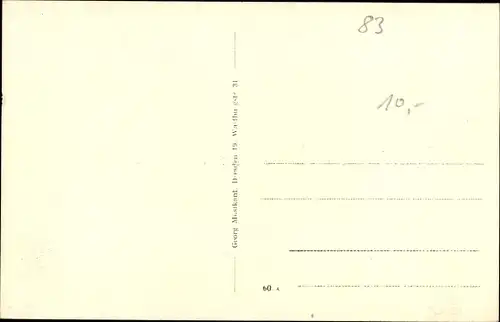 Ak Bad Gottleuba Berggießhübel, Unwetterkatastrophe am 8. 07. 1927