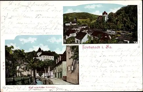 Ak Liebstadt Erzgebirge Sachsen, Schloss Kukukstein