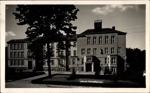 Ak Limbach Oberfrohna in Sachsen, Schule