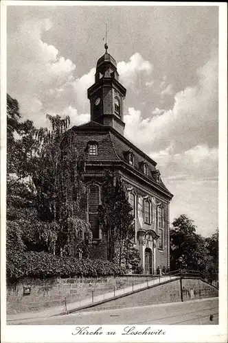 Ak Dresden Loschwitz, Kirche