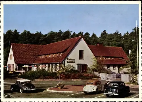 Ak Gütersloh Westfalen, Autobahn Rasthaus Hotel