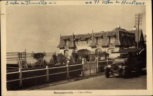 Ak Hennequeville Calvados, L'Abri Cotier