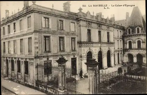 Ak La Rochelle Charente Maritime, La Caisse d'Epargne