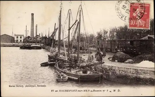 Ak Rochefort sur Mer Charente Maritime, Bassin no 2