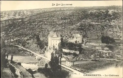 Ak Cabrerets Lot, Le Chateau